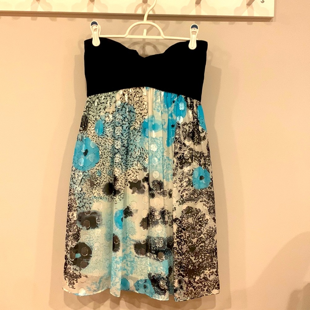 Diane von Furstenberg strapless baby doll dress